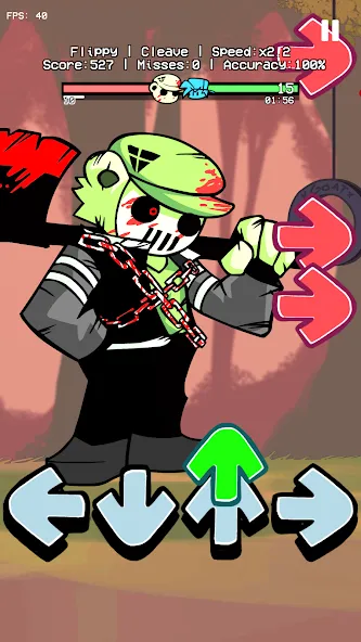 Flippy Flippin Out V1 Mod (ФНФ Флиппи Флиппинг Аут 1 Мод) [МОД: Все открыто, Дополнительные деньги и Меню MOD] Screenshot 3