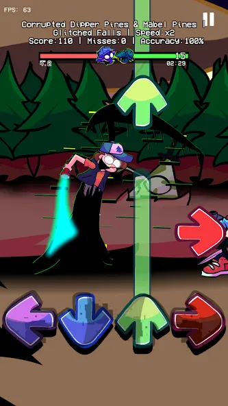Glitched Legends Battle Mod (Гличные Легенды Фанкин Мод) [МОД: Все открыто, Дополнительные деньги и Меню MOD] Screenshot 3