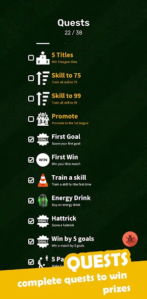 Football Career Soccer Legend [МОД: Много денег, Монет и Все открыто] Screenshot 5