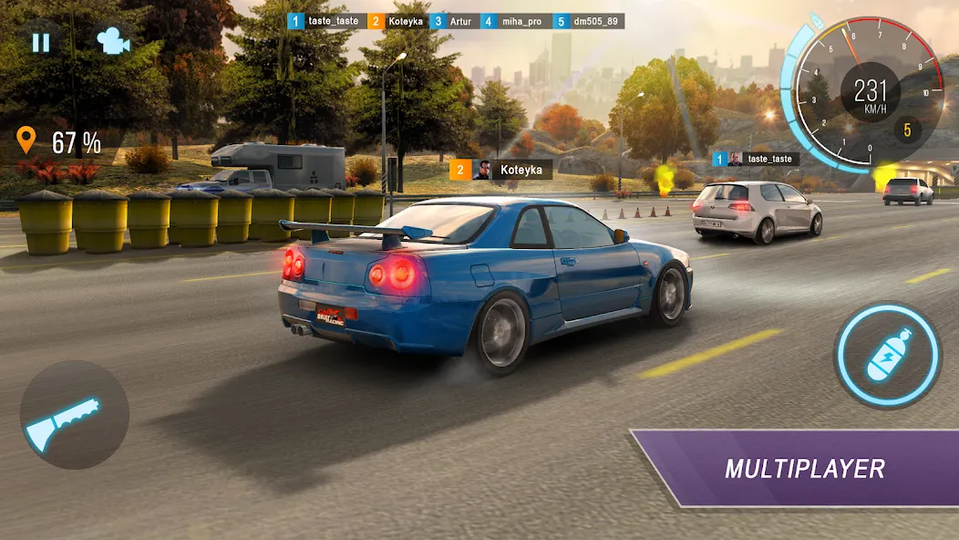 CarX Highway Racing (КарХ Хайвей Рейсинг) [МОД: Много денег, Монет и Все открыто] Screenshot 1