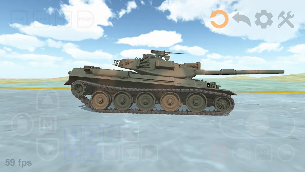 Tank Physics Mobile Vol.3 [МОД: Меню, Бесконечные монеты и Открытые уровни] Screenshot 2