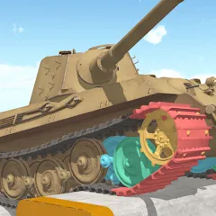 Скачать Tank Physics Mobile Vol.3 [МОД: Меню, Бесконечные монеты и Открытые уровни] | Взлом Tank Physics Mobile Vol.3 на Андроид
