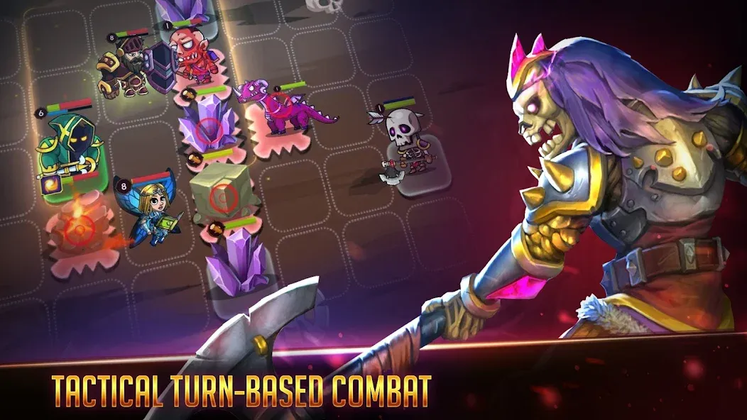 Forest Knight - Tactical RPG (Форест Найт) [МОД: Все открыто, Дополнительные деньги и Меню MOD] Screenshot 1