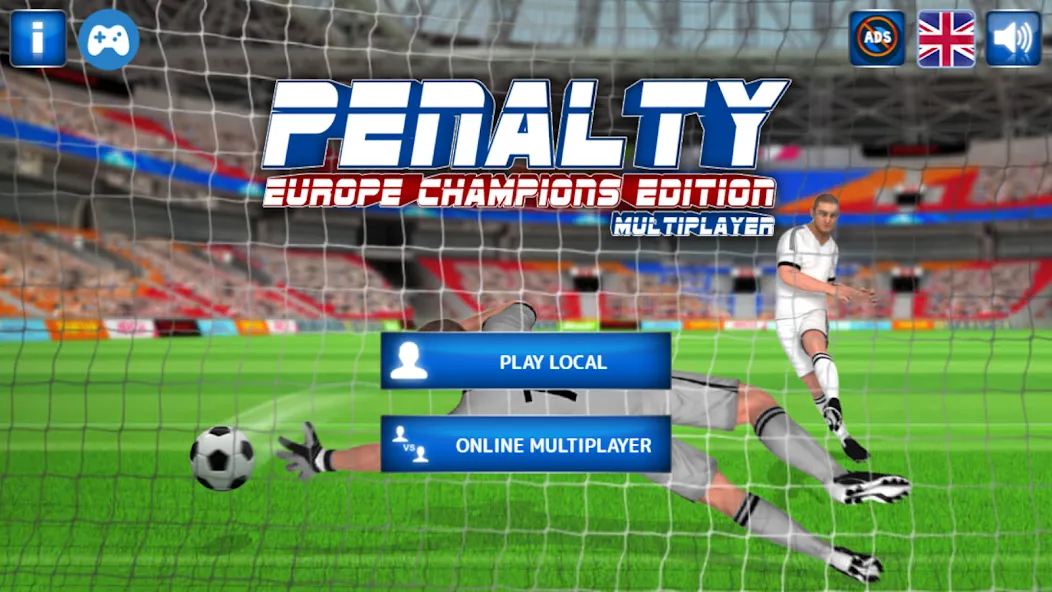 Penalty Challenge Multiplayer [МОД: Много монет, Открытые уровни и Мега MOD] Screenshot 1