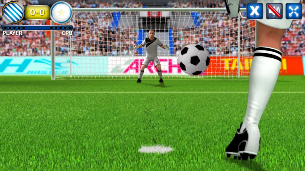 Penalty Challenge Multiplayer [МОД: Много монет, Открытые уровни и Мега MOD] Screenshot 2