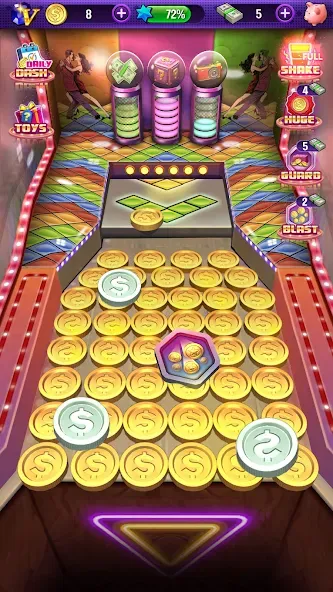 Coin Pusher (Коин Пушер) [МОД: Бесконечные деньги, Монеты и Мега MOD] Screenshot 1