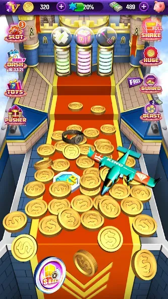 Coin Pusher (Коин Пушер) [МОД: Бесконечные деньги, Монеты и Мега MOD] Screenshot 5