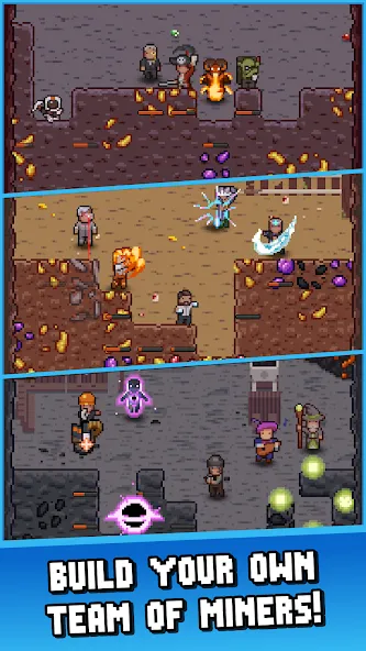 Idle Cave Miner (Айдл Кейв Майнер) [МОД: Все открыто, Дополнительные деньги и Меню MOD] Screenshot 1