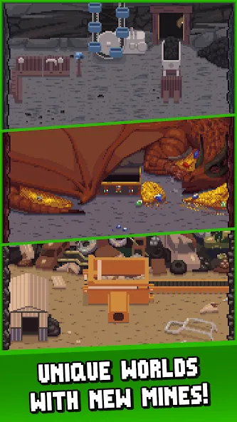 Idle Cave Miner (Айдл Кейв Майнер) [МОД: Все открыто, Дополнительные деньги и Меню MOD] Screenshot 2