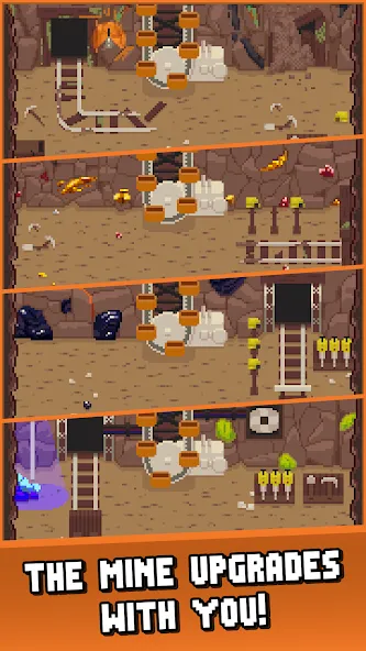 Idle Cave Miner (Айдл Кейв Майнер) [МОД: Все открыто, Дополнительные деньги и Меню MOD] Screenshot 3