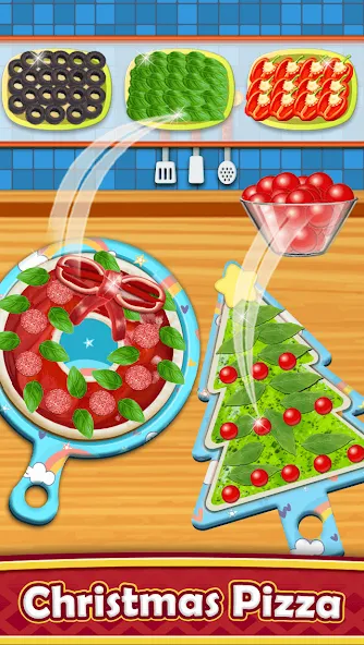 Pizza Maker - Cooking Games [МОД: Меню, Бесконечные монеты и Открытые уровни] Screenshot 3