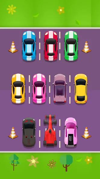 Kids Racing, Racecar Boy Girl [МОД: Бесконечные деньги, Монеты и Мега MOD] Screenshot 2