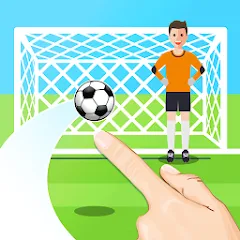 Скачать Penalty Shootout Game Offline (Пенальти игра без подключения к интернету) [МОД: Меню, Бесконечные монеты и Открытые уровни] | Взлом Penalty Shootout Game Offline на Андроид