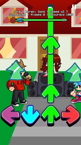 Tord Expanded Music Fight (Торд Расширенная Модификация) [МОД: Бесконечные деньги, Монеты и Мега MOD] Screenshot 1