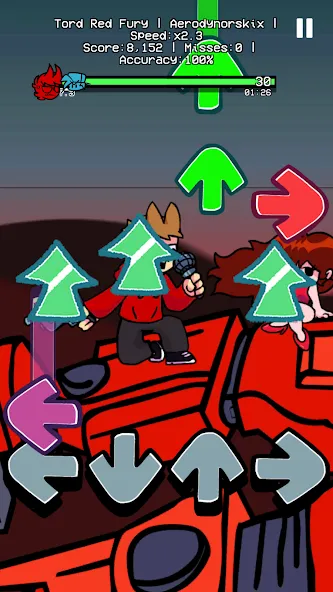 Tord Expanded Music Fight (Торд Расширенная Модификация) [МОД: Бесконечные деньги, Монеты и Мега MOD] Screenshot 2