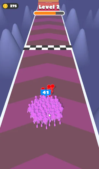 Count Masters: Crowd Runner 3D (Каунт Мастерс Крауд Раннер 3Д) [МОД: Меню, Бесконечные монеты и Открытые уровни] Screenshot 2