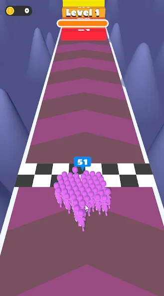 Count Masters: Crowd Runner 3D (Каунт Мастерс Крауд Раннер 3Д) [МОД: Меню, Бесконечные монеты и Открытые уровни] Screenshot 4