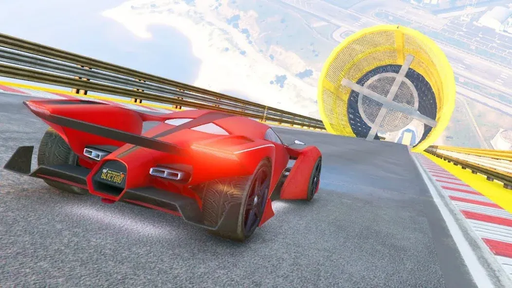 Mega Ramp Car Offline Games [МОД: Деньги, Монеты и Меню MOD] Screenshot 5