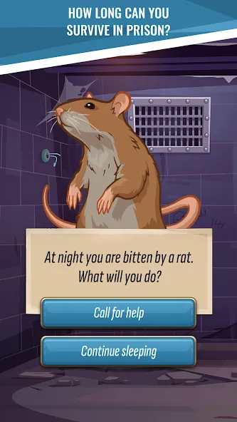 Hoosegow: Prison Survival (Хузгау) [МОД: Бесконечные деньги, Монеты и Мега MOD] Screenshot 1