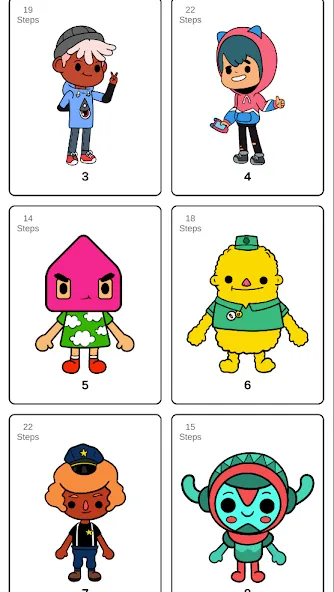 How to draw Toca [МОД: Бесконечные деньги, Монеты и Мега MOD] Screenshot 2