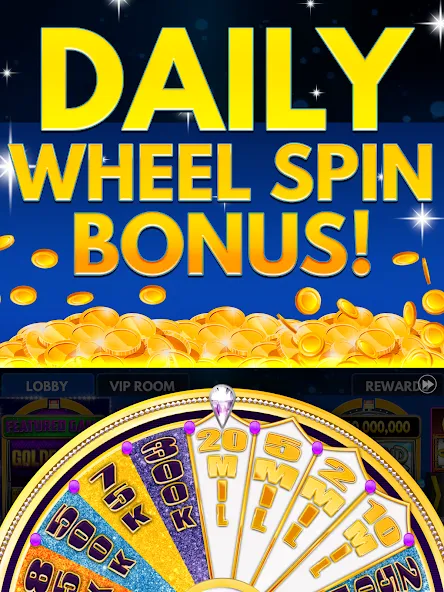 Spin Vegas Slots: Slot Games (Спин Вегас слоты) [МОД: Бесконечные деньги, Монеты и Мега MOD] Screenshot 3