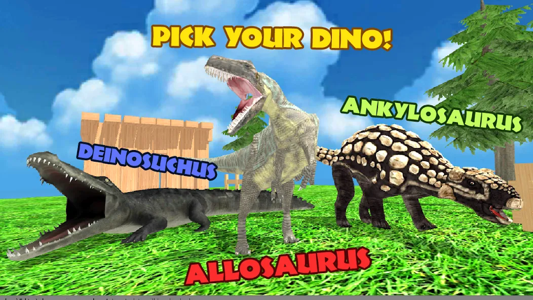 Dino Battle Arena Lost Kingdom (Дино Битва Арена Потерянное Королевство) [МОД: Все открыто, Дополнительные деньги и Меню MOD] Screenshot 1