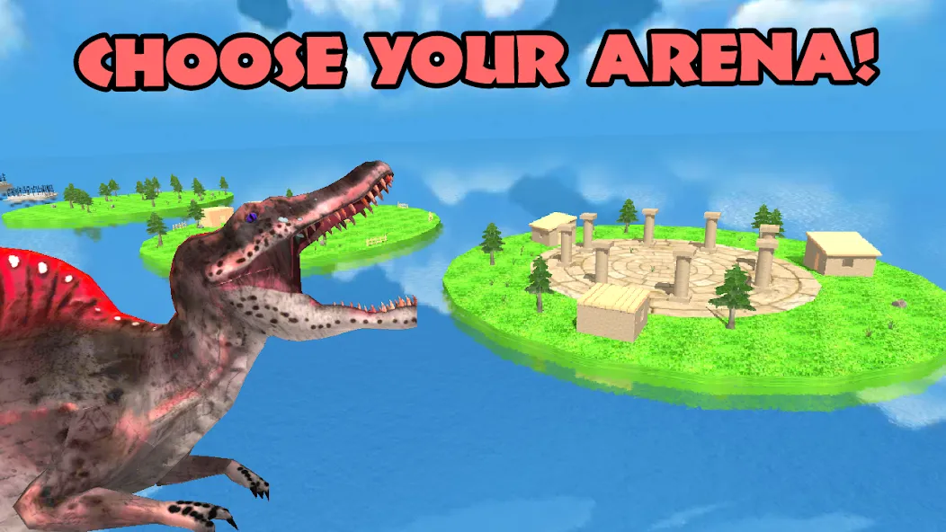 Dino Battle Arena Lost Kingdom (Дино Битва Арена Потерянное Королевство) [МОД: Все открыто, Дополнительные деньги и Меню MOD] Screenshot 2
