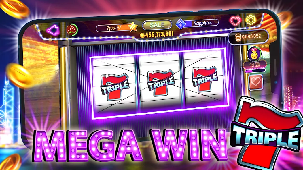 Old Vegas Slots - Casino 777 (Олд Вегас Слотс) [МОД: Все открыто, Дополнительные деньги и Меню MOD] Screenshot 3