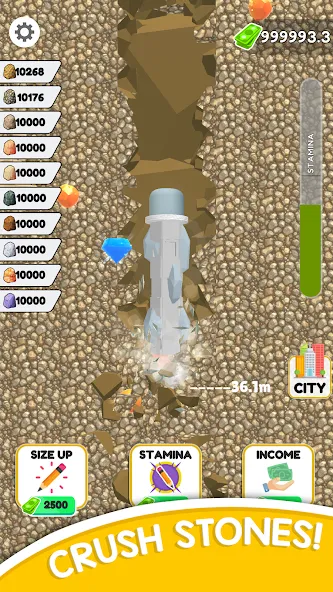 Pen Dig (Пен Диг) [МОД: Много монет, Открытые уровни и Мега MOD] Screenshot 1