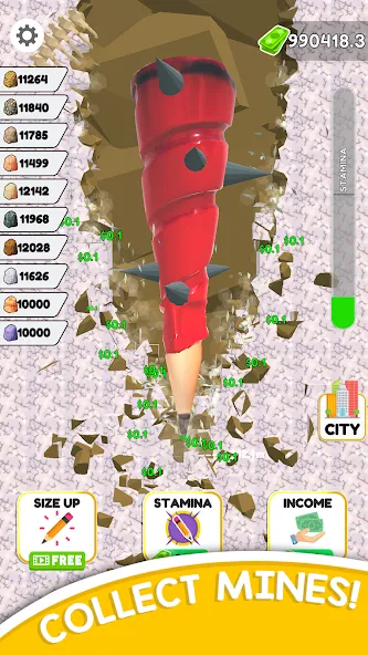 Pen Dig (Пен Диг) [МОД: Много монет, Открытые уровни и Мега MOD] Screenshot 5