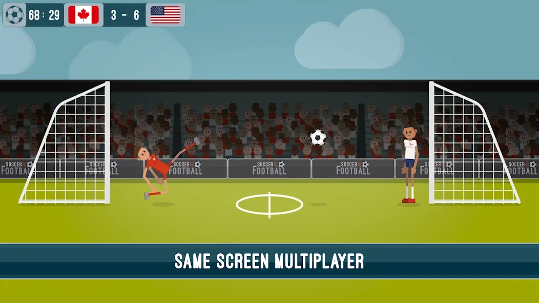 Soccer Is Football (оккер Из Футбол) [МОД: Много денег, Монет и Все открыто] Screenshot 2
