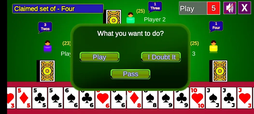 Bluff Card Game (Блеф карточная игра) [МОД: Много денег, Монет и Все открыто] Screenshot 4