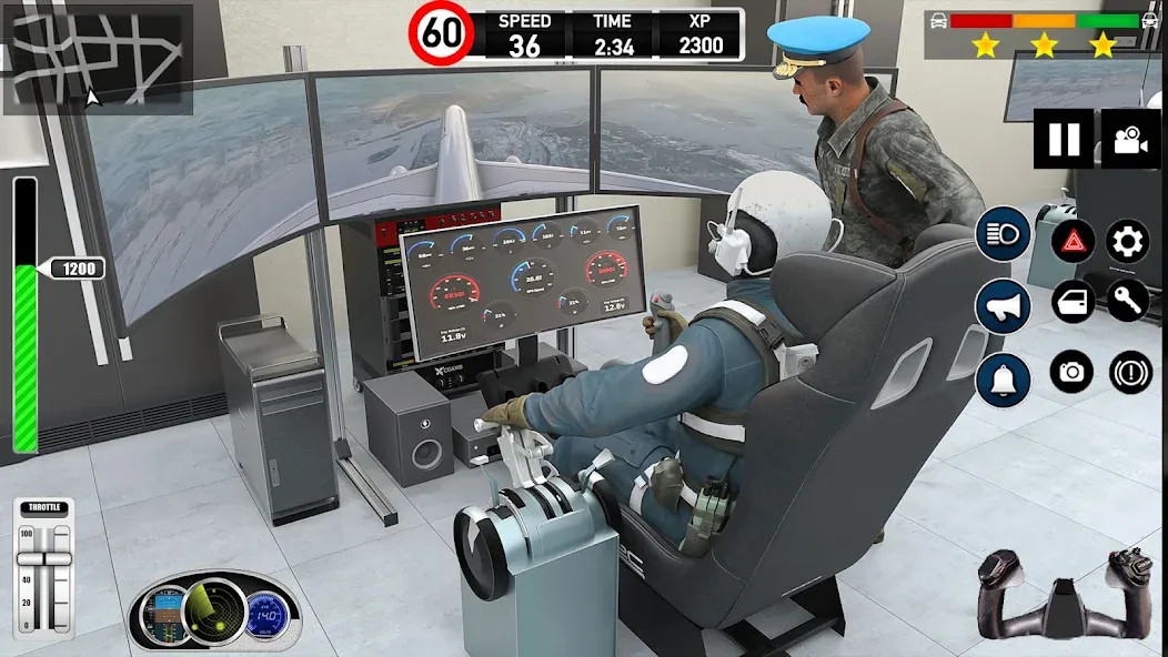 Plane Pilot Flight Simulator (Плейн Пилот Флайт Симулятор) [МОД: Меню, Бесконечные монеты и Открытые уровни] Screenshot 2