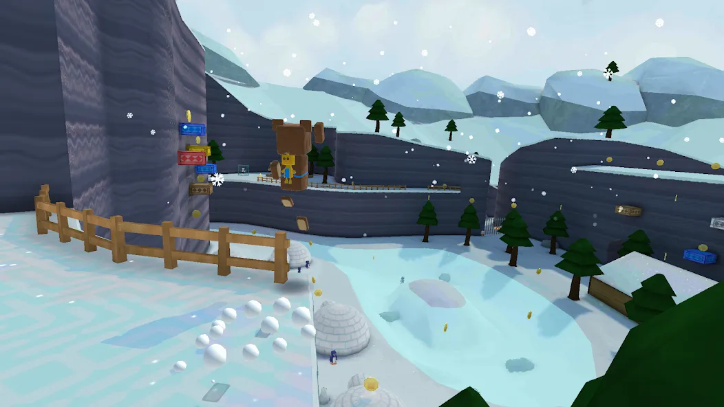 Super Bear Adventure (Супер Приключения Медведя) [МОД: Меню, Бесконечные монеты и Открытые уровни] Screenshot 2