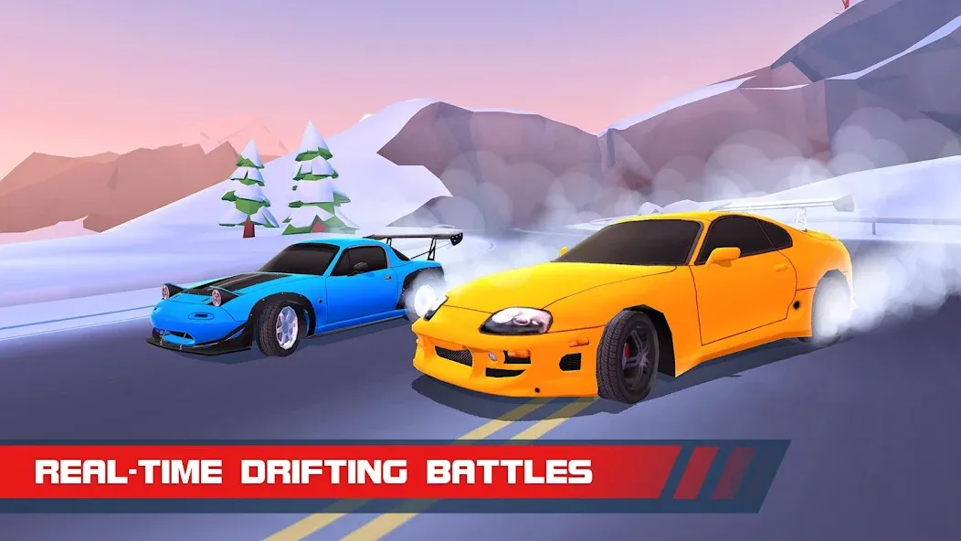 Drift Clash Online Racing (Дрифт Клаш) [МОД: Много денег, Монет и Все открыто] Screenshot 2