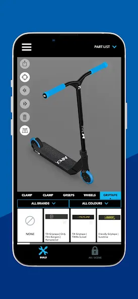 Scooter 3D custom builder (Скутер 3D настраиваемый конструктор) [МОД: Деньги, Монеты и Меню MOD] Screenshot 3
