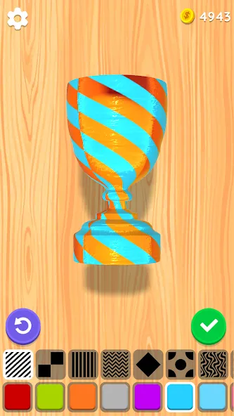 Wood Turning 3D - Carving Game [МОД: Бесконечные деньги, Монеты и Мега MOD] Screenshot 5