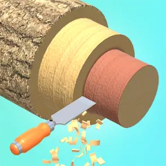 Скачать Wood Turning 3D - Carving Game [МОД: Бесконечные деньги, Монеты и Мега MOD] | Взлом Wood Turning 3D - Carving Game на Андроид