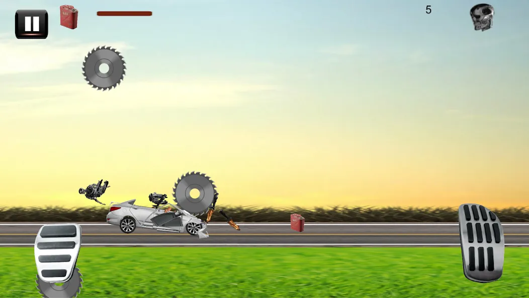 Car Crash 2d (Кар Краш 2д) [МОД: Меню, Бесконечные монеты и Открытые уровни] Screenshot 3