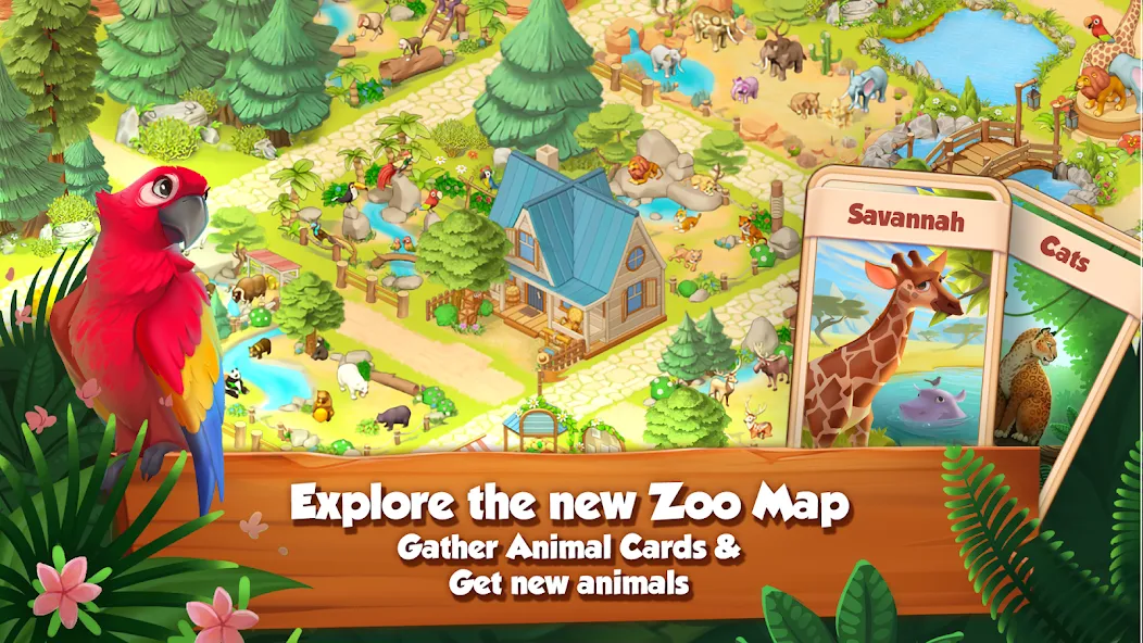 Homesteads: Dream Farm (Хомстедс) [МОД: Много денег, Монет и Все открыто] Screenshot 1
