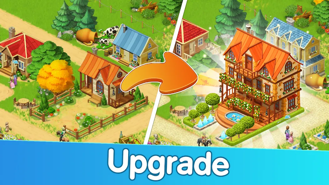 Homesteads: Dream Farm (Хомстедс) [МОД: Много денег, Монет и Все открыто] Screenshot 3