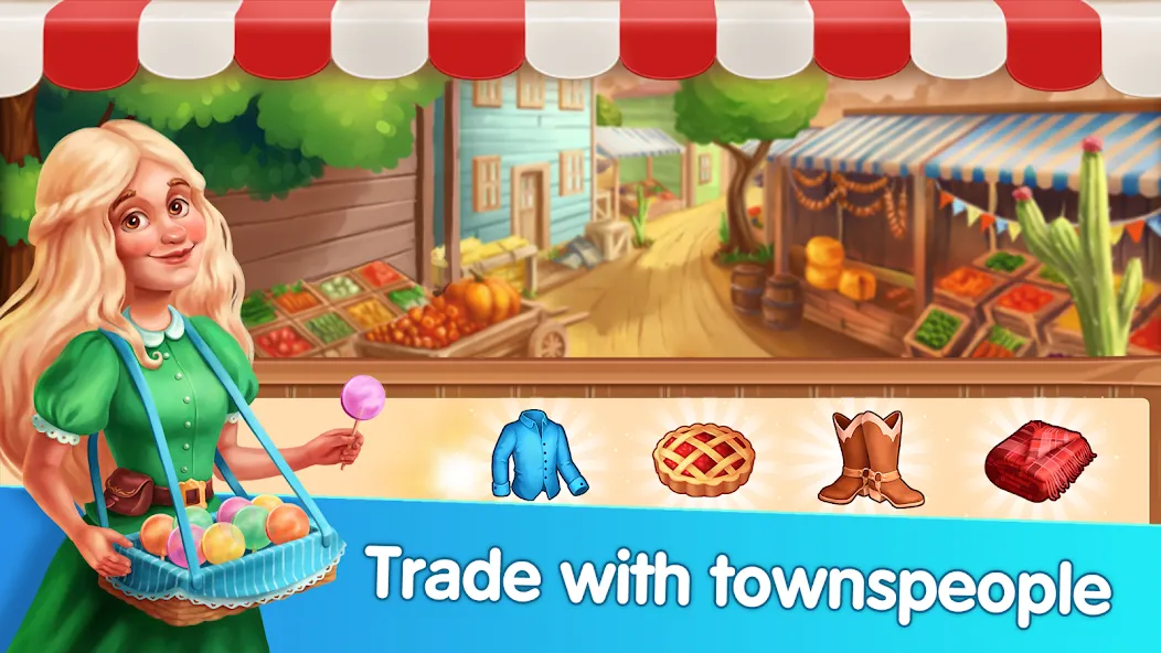 Homesteads: Dream Farm (Хомстедс) [МОД: Много денег, Монет и Все открыто] Screenshot 4