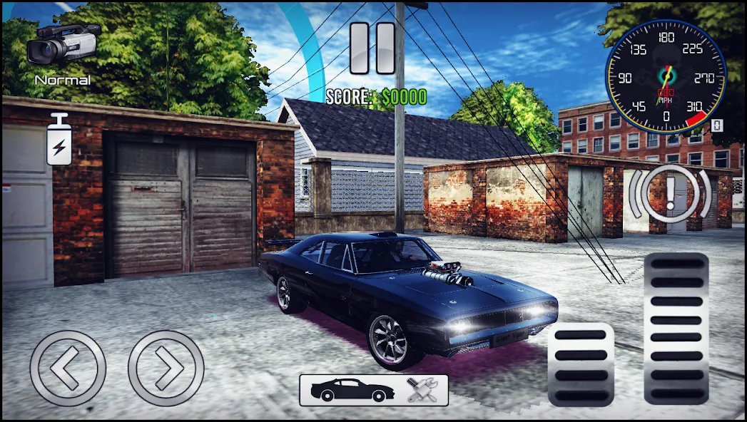 Charger Drift Simulator (Чарджер Дрифт Симулятор) [МОД: Бесконечные деньги, Монеты и Мега MOD] Screenshot 5