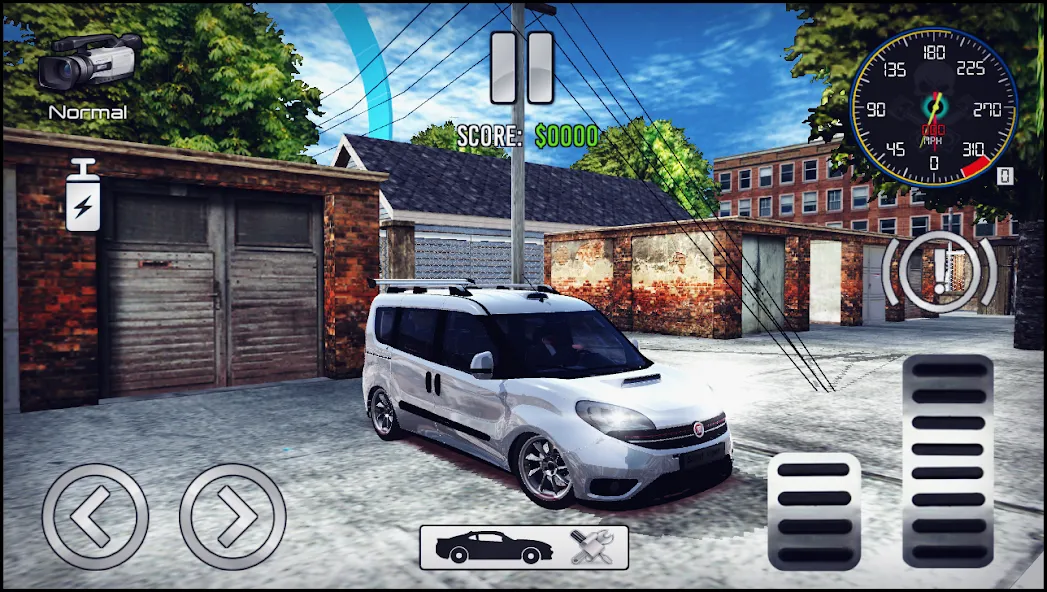 Doblo Drift Simulator (Добло Дрифт Симулятор) [МОД: Деньги, Монеты и Меню MOD] Screenshot 5