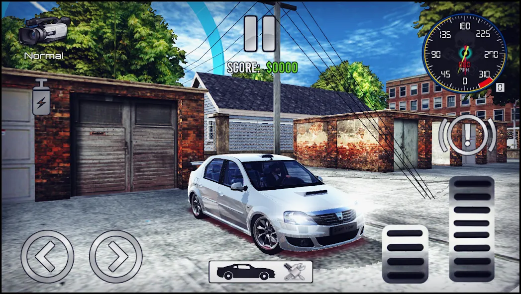 Logan Drift Simulator (Логан Дрифт Симулятор) [МОД: Деньги, Монеты и Меню MOD] Screenshot 5