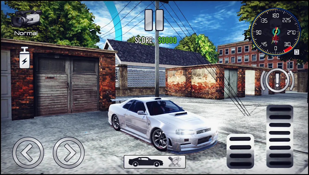 Skyline Drift Simulator (Скайлайн Дрифт Симулятор) [МОД: Много монет, Открытые уровни и Мега MOD] Screenshot 5