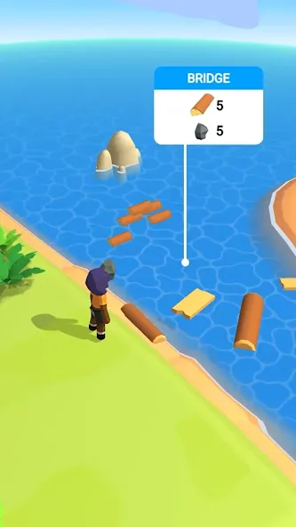 Stranded Island Survival Games (Стрендед Айленд) [МОД: Все открыто, Дополнительные деньги и Меню MOD] Screenshot 2