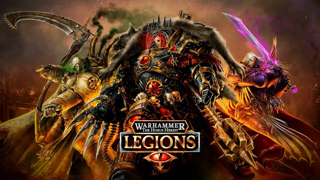 Warhammer Horus Heresy Legions (Вархаммер Искупление Хоруса Легионы) [МОД: Все открыто, Дополнительные деньги и Меню MOD] Screenshot 1