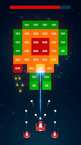 Fire Hero 2D — Space Shooter (Файер Хиро 2Д) [МОД: Много монет, Открытые уровни и Мега MOD] Screenshot 4