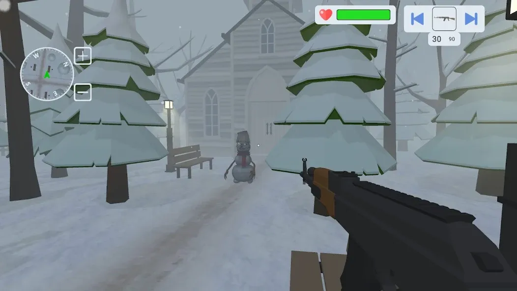 Evil Snowmen 2 (Ивил Сномен 2) [МОД: Меню, Бесконечные монеты и Открытые уровни] Screenshot 1